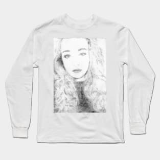 Beautiful Woman Long Sleeve T-Shirt